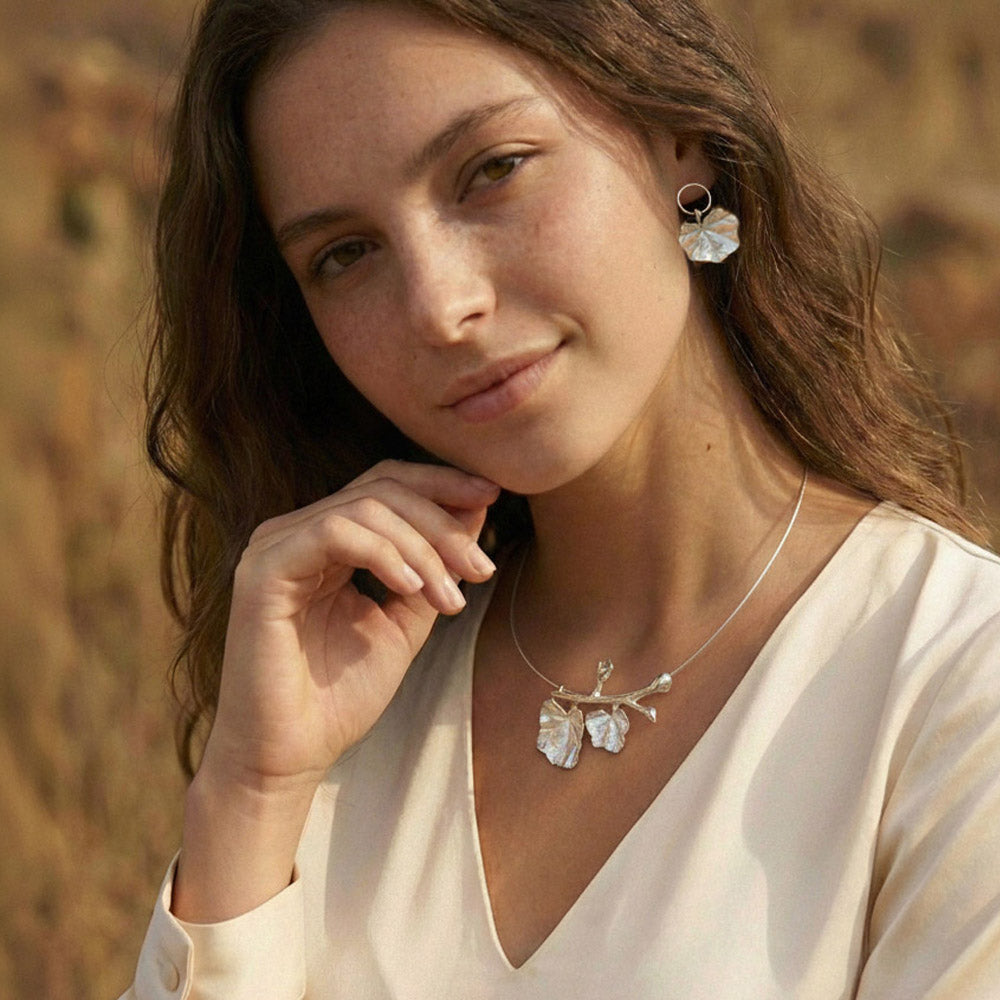 Garnet Geranium Leaves SILVER