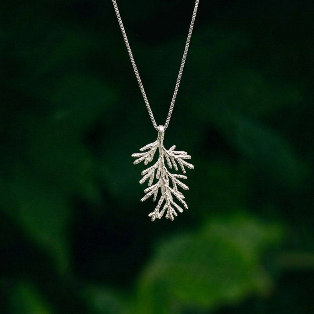 Colgante Ciprés PLATA