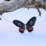 Parides Arcas Butterfly Choker complete with 4 wings