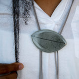 Adjustable Green Leaf Pendant
