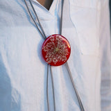 Big Red Anise Flower Pendant