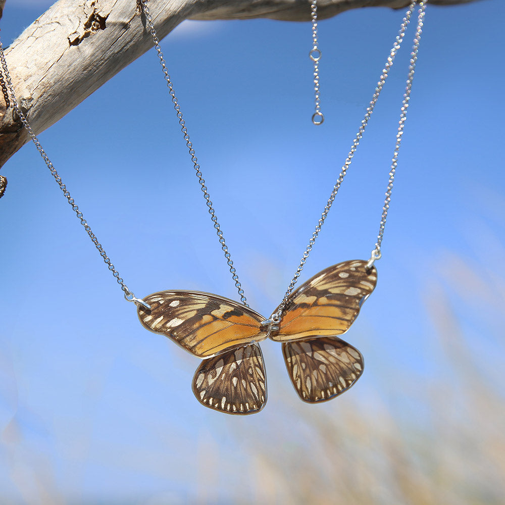 2 Dione Juno Butterfly Chokers