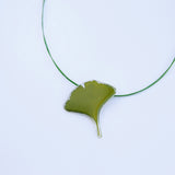 Colgante Ginkgo Verde