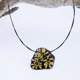 Rue leaves pendant