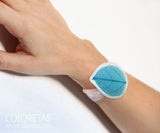 Pulsera Hoja Azul