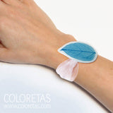 Pulsera Hoja Azul