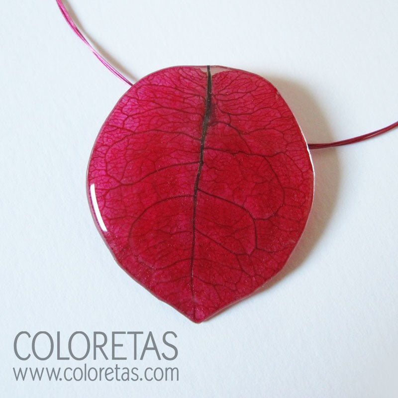 1 Bougainvillea Pendant