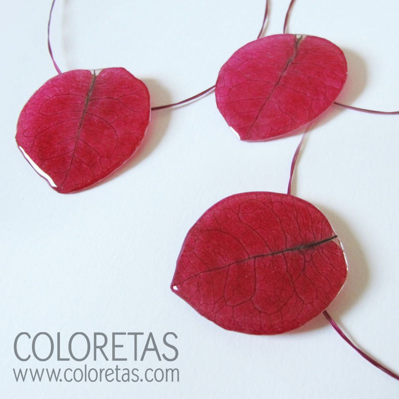 1 Bougainvillea Pendant