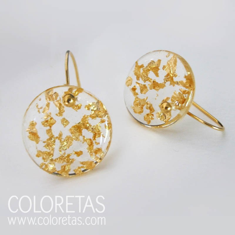 Pendientes chispas de gancho