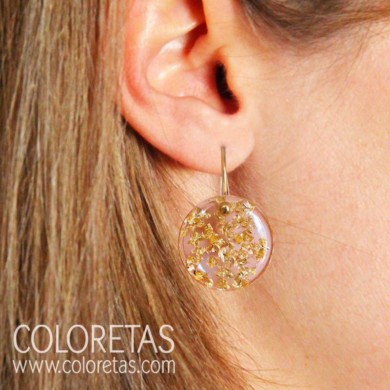 Pendientes chispas de gancho