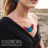 Hydrangea Necklace