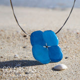 Hydrangea Pendant 1 Blue Flower