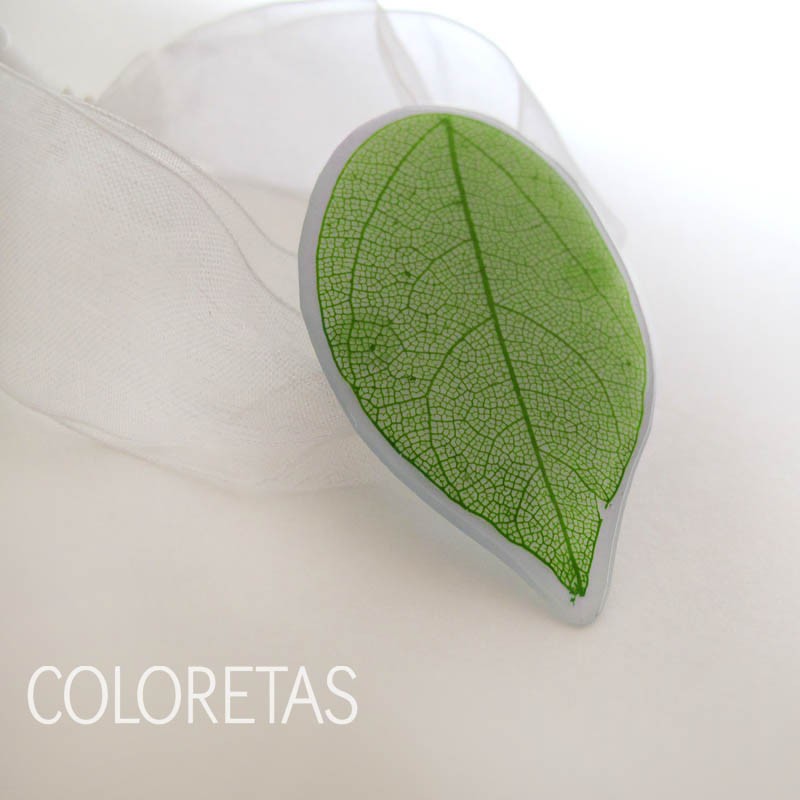 Pulsera Hoja Verde