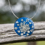 Anise Flower Blue Pendant