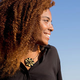 Rue leaves pendant