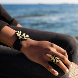 Rue Leaves Bracelet