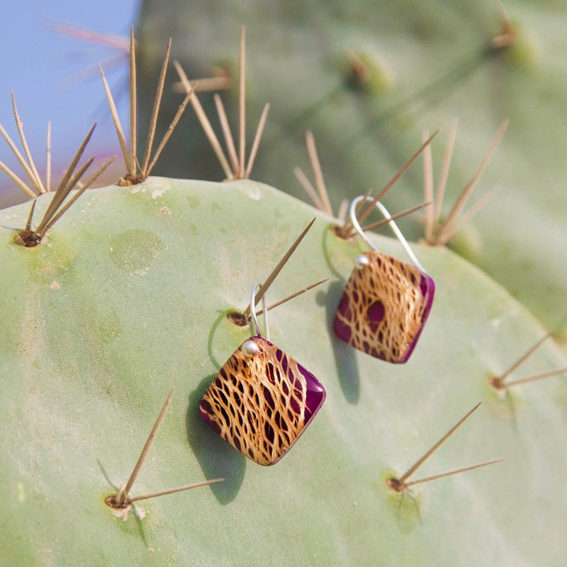 Pendientes Madera de Chumbera