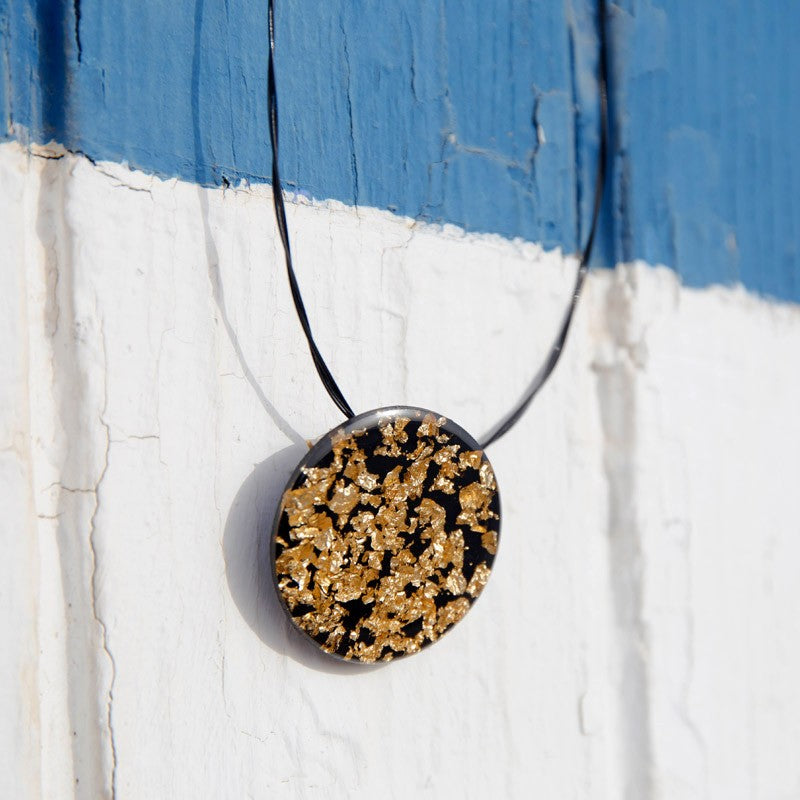 Black Sparks Pendant