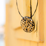 Black Sparks Pendant