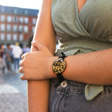 Pulsera chispas negra