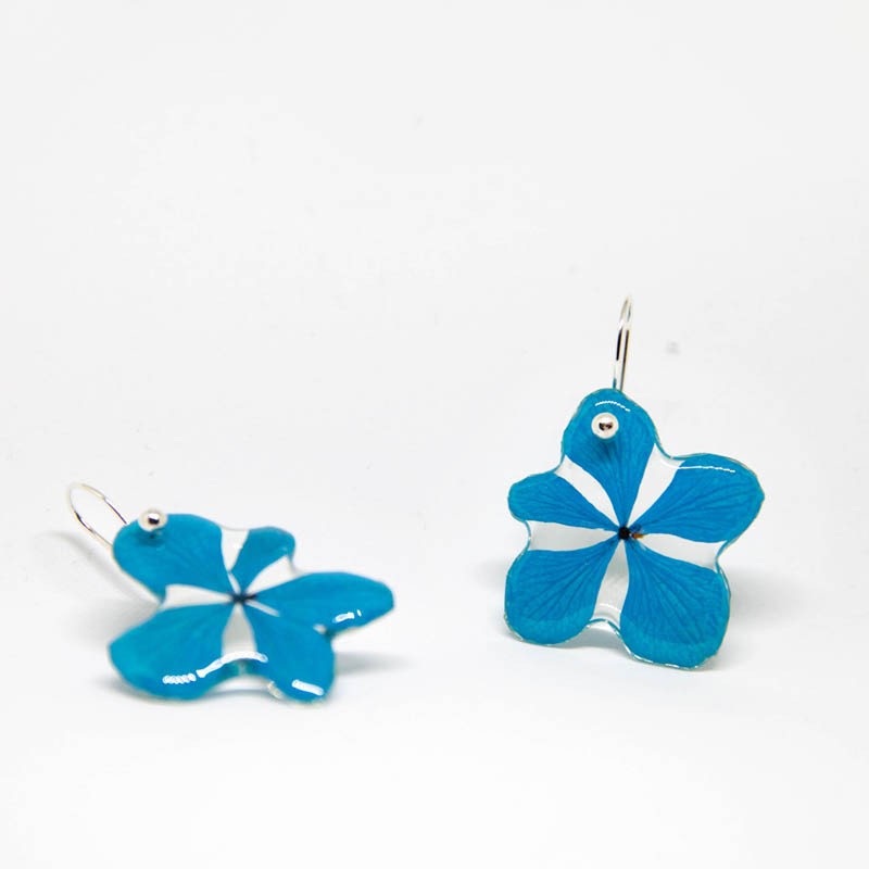 Hydrangea Hook Earrings