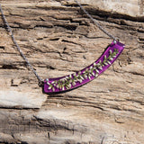 Purple Heather Choker