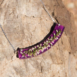 Purple Heather Choker