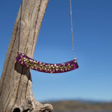 Purple Heather Choker