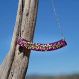 Purple Heather Choker