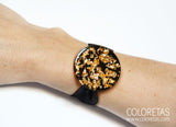 Pulsera chispas negra