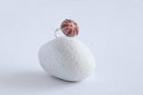 Natural Pink Sea Urchin Adjustable Ring