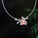 Orchid Choker S SILVER