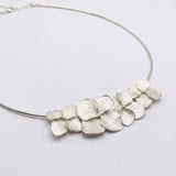 Gargantilla Flores de Hortensia PLATA