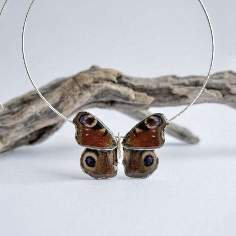 Inachis Io Butterfly Choker