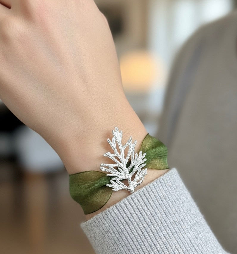 Pulsera Ciprés PLATA