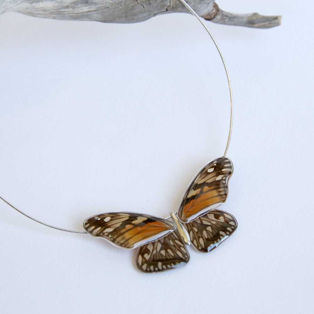 Full Dione Juno Butterfly Choker 4 Wings