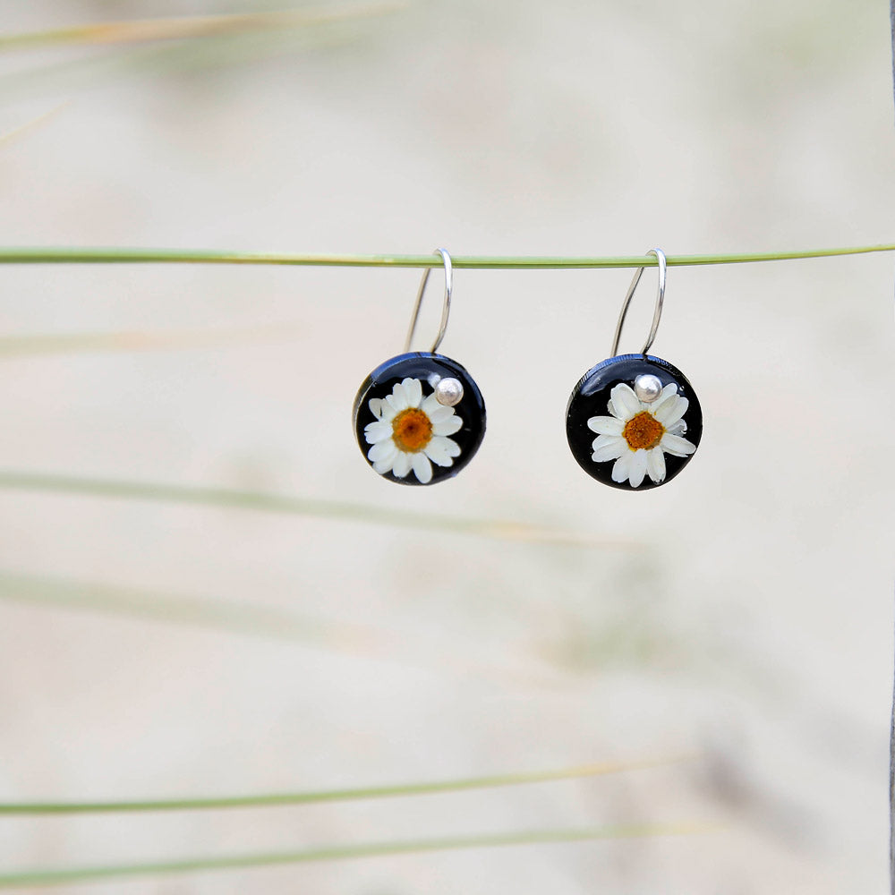 Daisy hook earrings