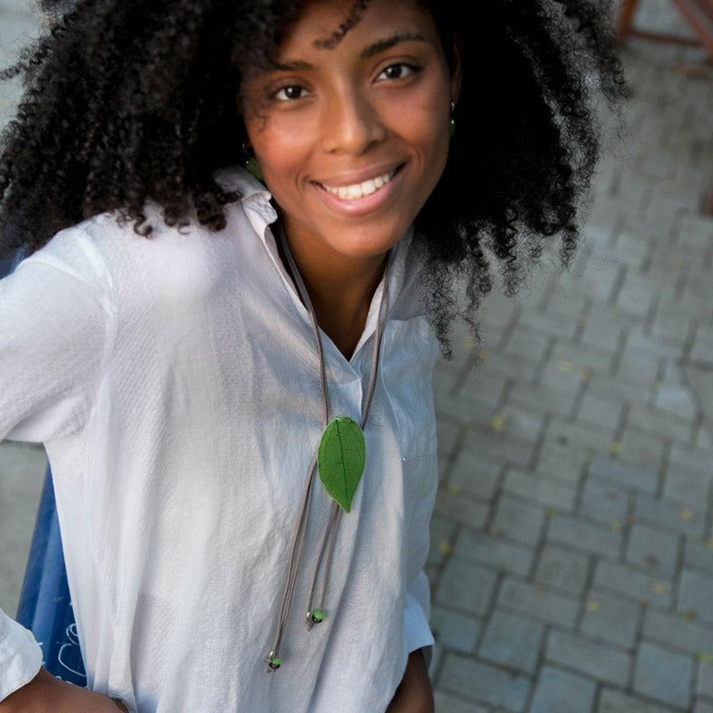 Colgante Hoja Verde regulable