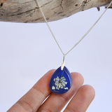 Anise Flower Blue Pendant