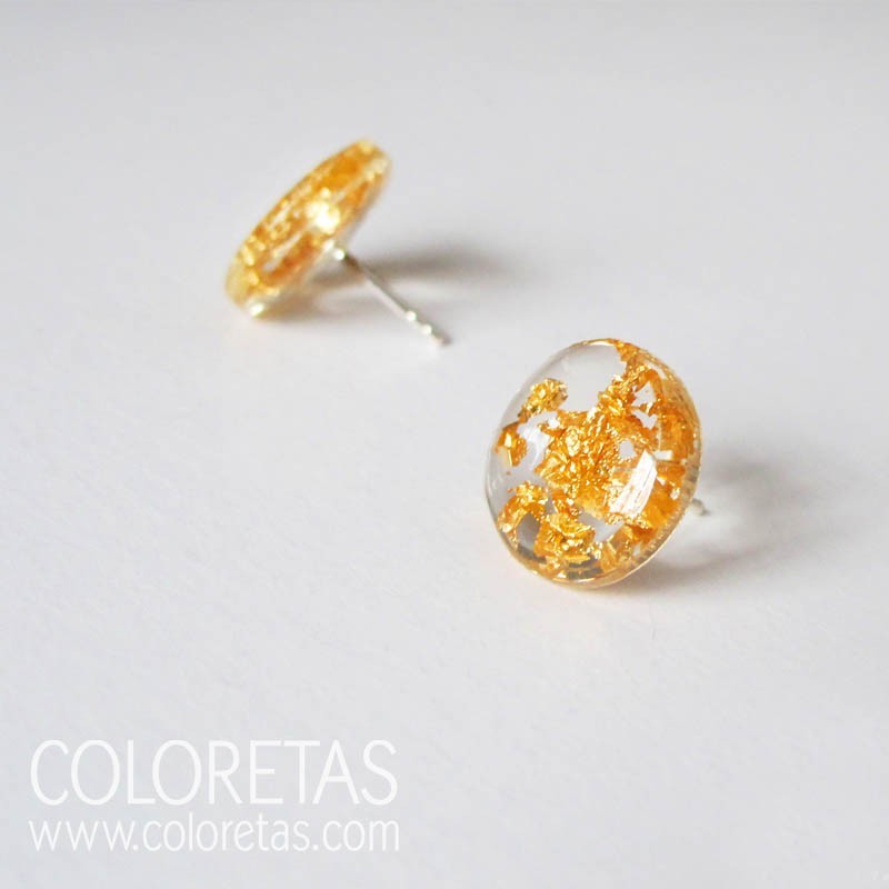 Pendientes chispas pequeños