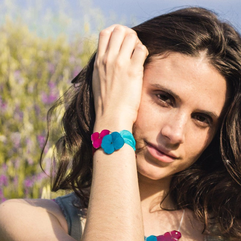 Pulsera Hortensia