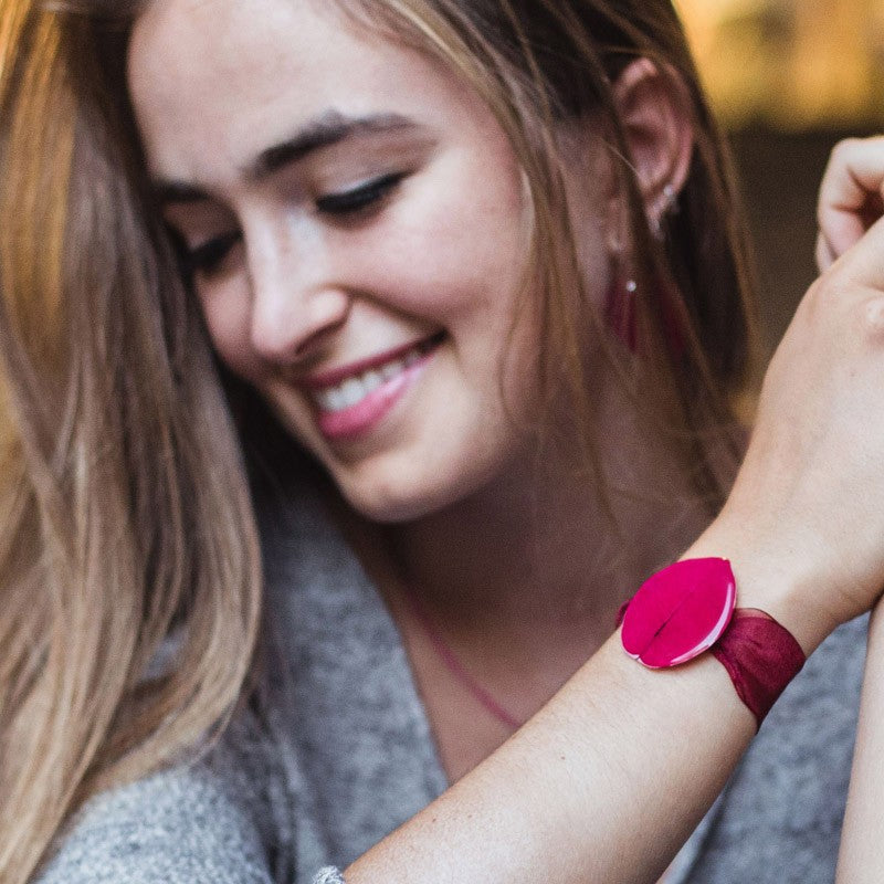 Bougainvillea Bracelet