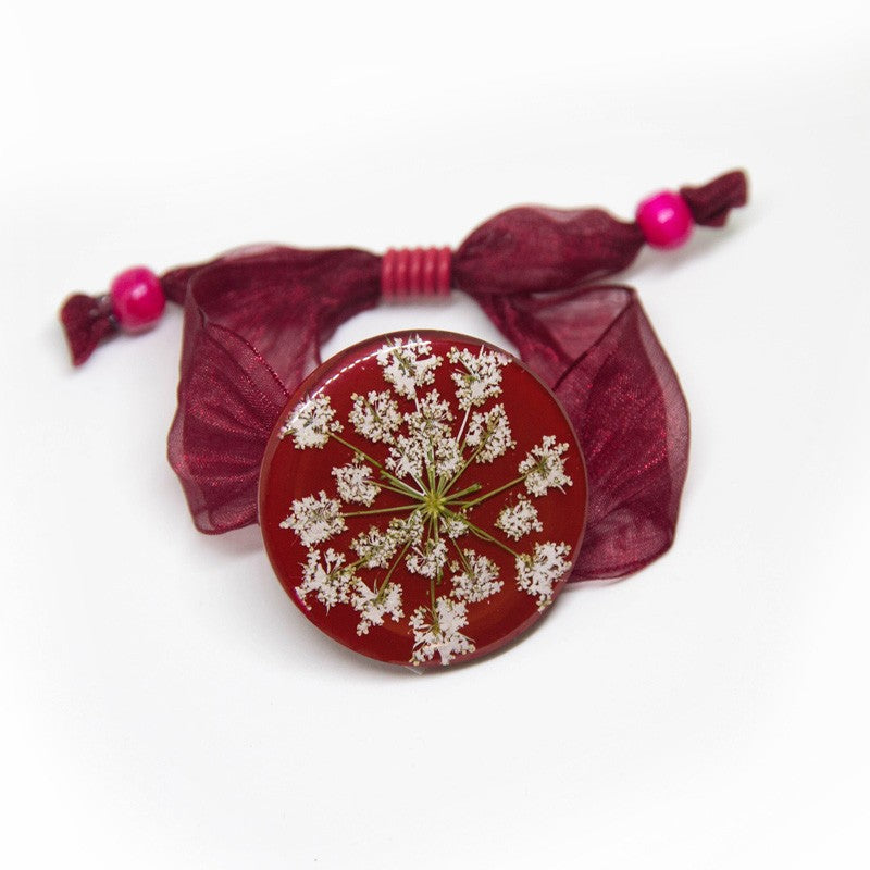 Pulsera Flor de Anís Rojo