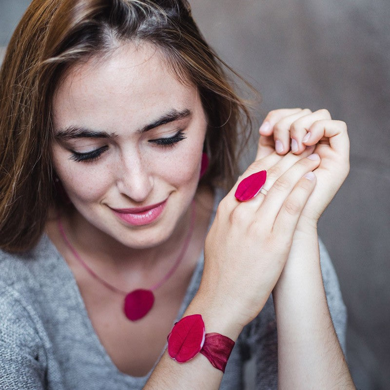 Bougainvillea Bracelet