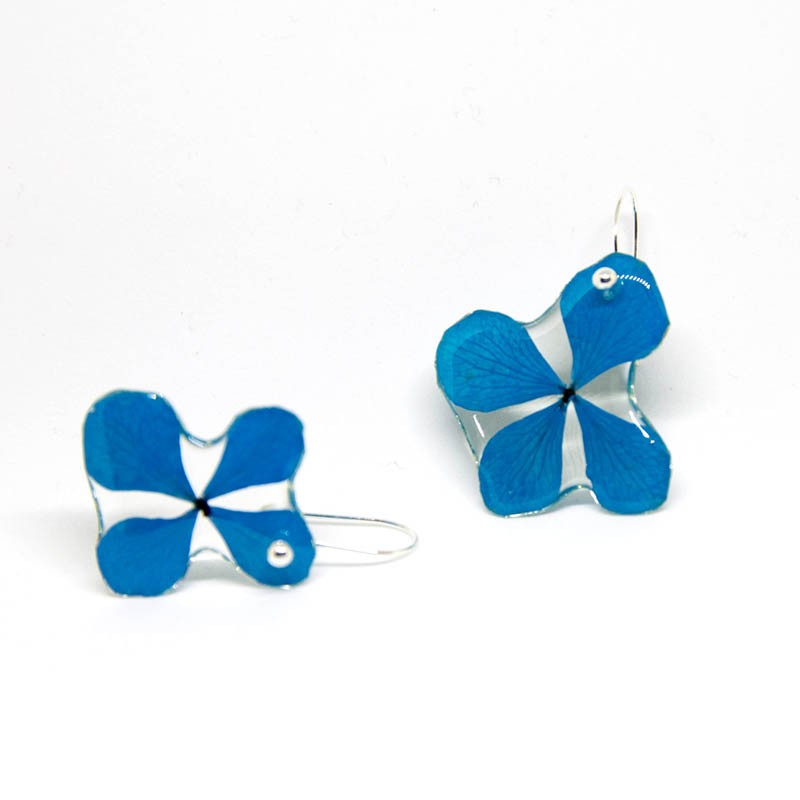 Hydrangea Hook Earrings