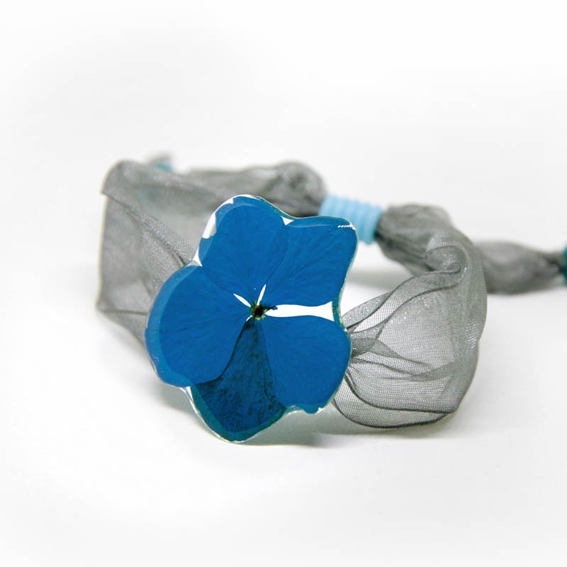 Pulsera Hortensia 1 flor