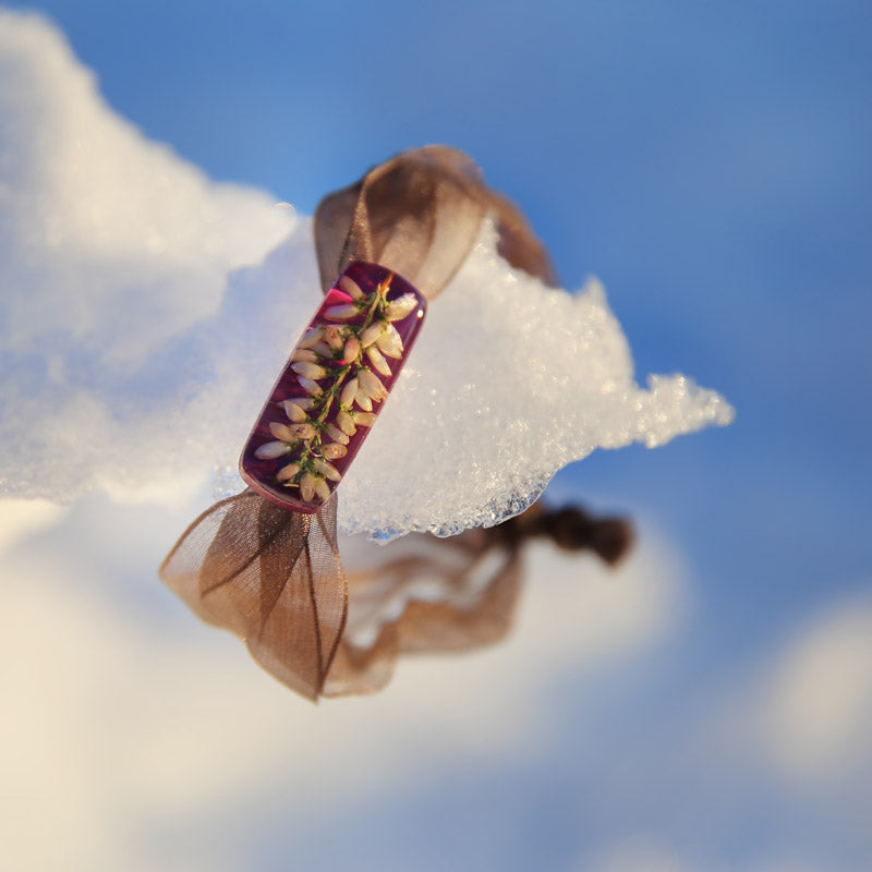 Pulsera Brezo Morado