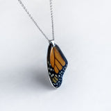 Monarch Butterfly Upper Wing Pendant